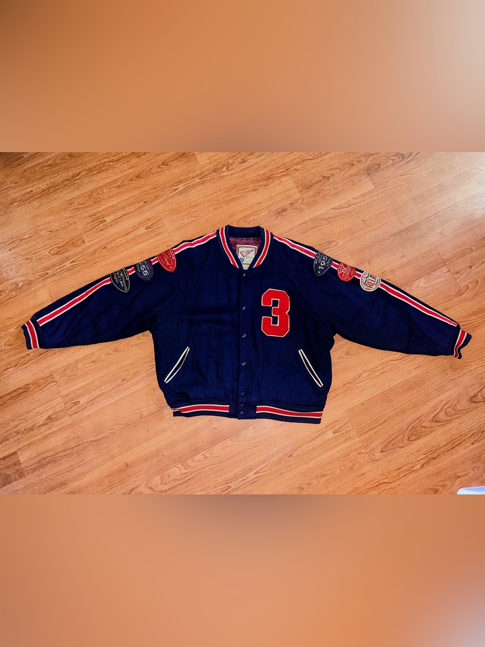 Vintage 90s Gap Football Jacket (1953 1955 1956 1957) Size XL